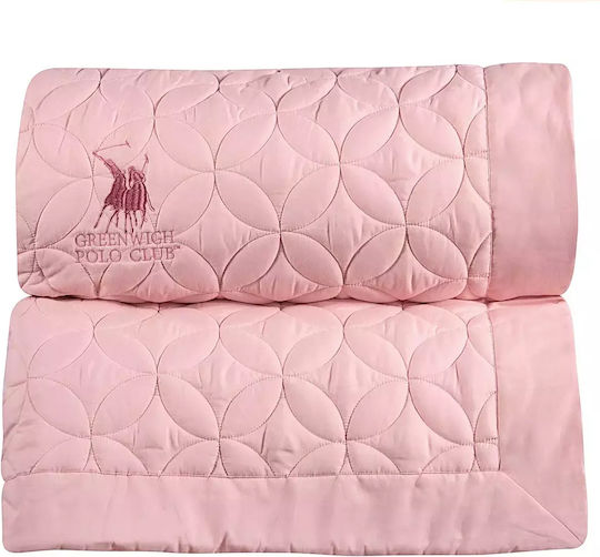 Greenwich Polo Club 2359 Κουβερλί Υπέρδιπλο Microfiber Nude 240x250cm