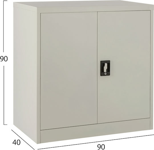 Δίφυλλη Μεταλλική 90x40x90εκ.