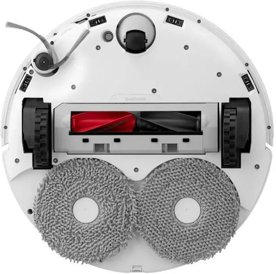 Roborock Qrevo Curv 5A1 Aspirator Robot cu Cartografiere Laser și Putere de Aspirație 18500Pa Alb
