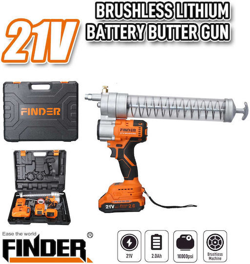 Finder Pistol de silicon electric Baterie Litiu 21V