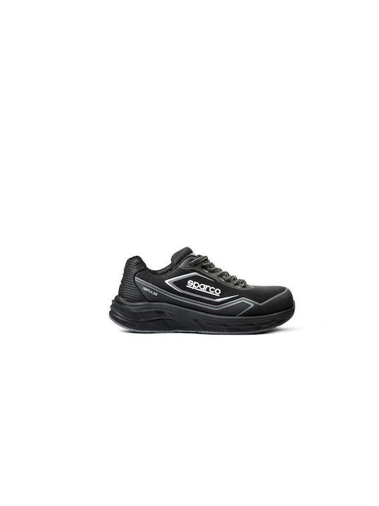 Sparco Impulse Linford Παπούτσι Ασφαλείας Μαύρο S1ps Esd Sr Fo Hro 07545nr