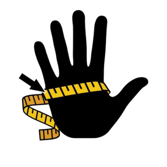 Glove Predator Second Skin Black Grey L/xl