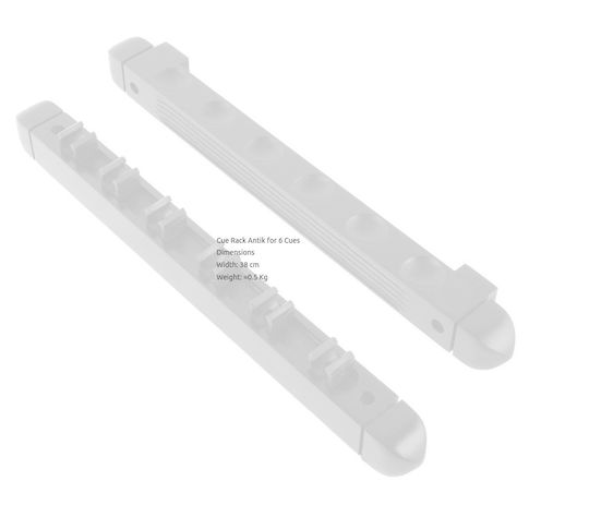 Wall Cue Rack Antik for 6 Cues