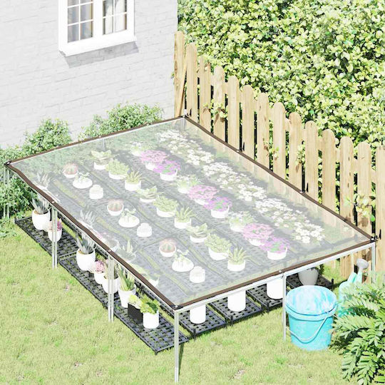 vidaXL Clear Waterproof Tarpaulin 3x2m. Black