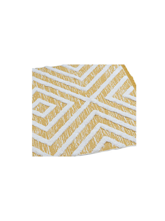 Madi Flint Rug Rectangular Yellow