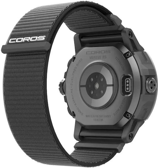 Coros Vertix 2s GPS Adventure Titan 50mm Smartwatch Waterproof cu Monitor De Ritm Cardiac (Space - M/L)