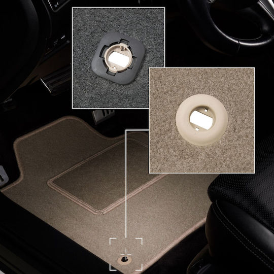 Beige Driver's Mat Honda Insight Ii Hatchback 2009-2014