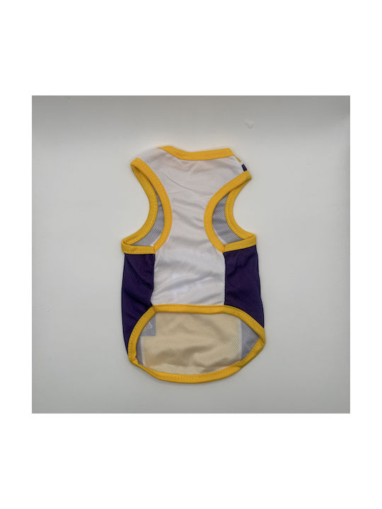 Bonnie Small Κίτρινη Φανέλα Σκύλου Lakers 24 Bonnie Small Κίτρινη Φανέλα Σκύλου Lakers 24