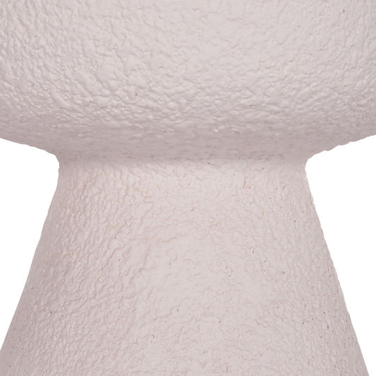 Hocker Für das Wohnzimmer Keramik Interon White 34x34x39cm
