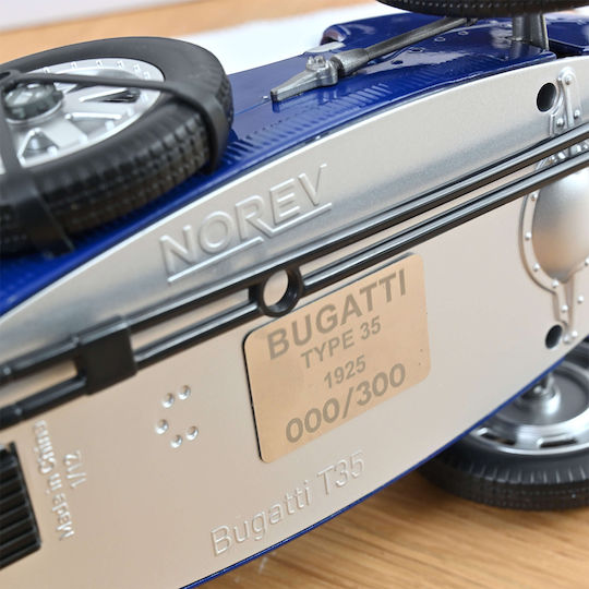 Model auto turnat Norev, scară 1:12, Bugatti T35 1925