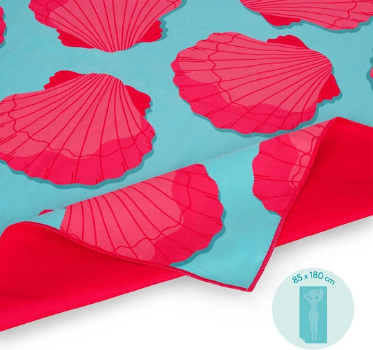 Legami Milano Microfiber Towel Body Double-Sided Pink 180x85cm