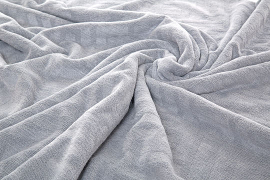 Guy Laroche Beach Towel Light Blue 90x170cm.
