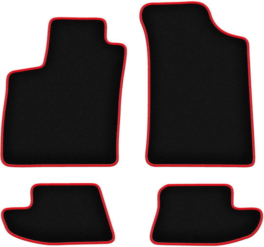 Carlux-red Car Mats Bentley Continental Gt V8 2013-2022