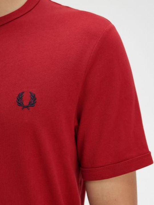 Ringer Tricou Burnt Red