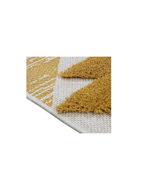 Madi Tribe Rug Rectangular Yellow