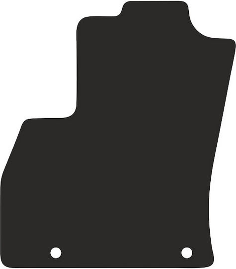 Fahrermatte aus Polyamid Peugeot Bipper Combivan Tepee 2007-2017 Gummierte Fahrermatte
