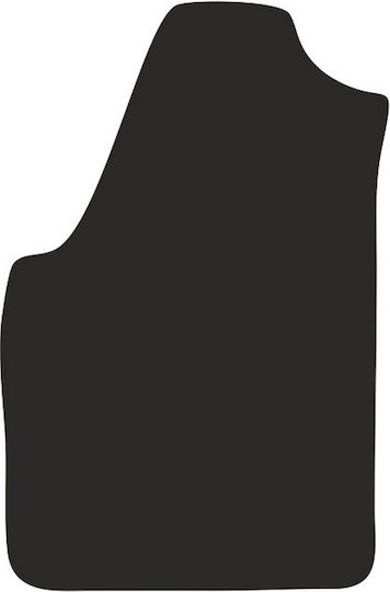 Nylon Driver Mat Lancia Musa Minivan 2004-2012 Rubberized Driver Mat