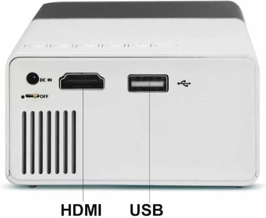 Мини Проектор LCD LED лампа Черен