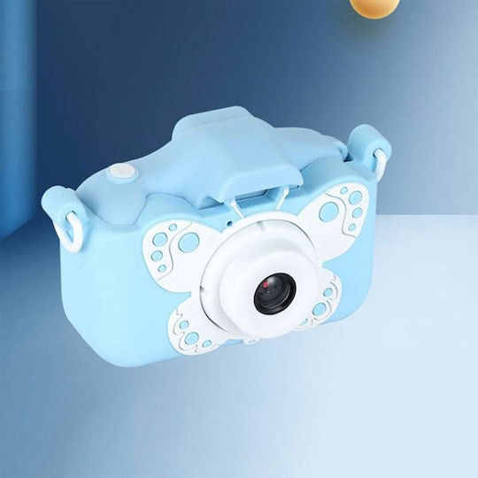 Butterfly Kinderkamera 20MP Blau