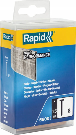 Rapid Heftklammern Nr. 8 25 mm Packung mit 5600 Stück