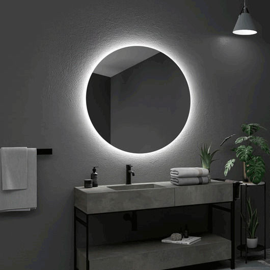 Imex Кръгло Банско Огледало LED 60x60см