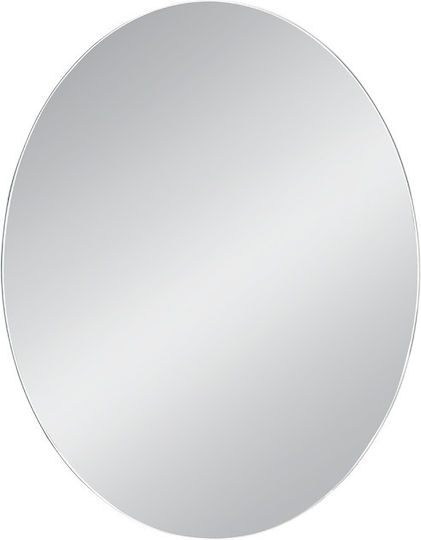 Mirrors & More Runder Badezimmerspiegel LED 60x60cm Durchsichtig