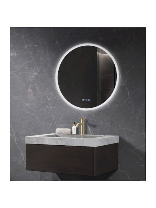 Sparke Urano Στρογγυλός Καθρέπτης Μπάνιου Led 90x90cm