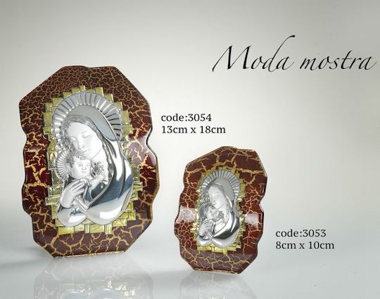 Moda Mostra Εικόνα Silver 13x18см.