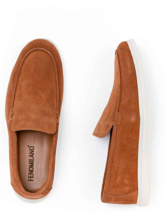 Herren Mokassins in Tabac Braun Farbe