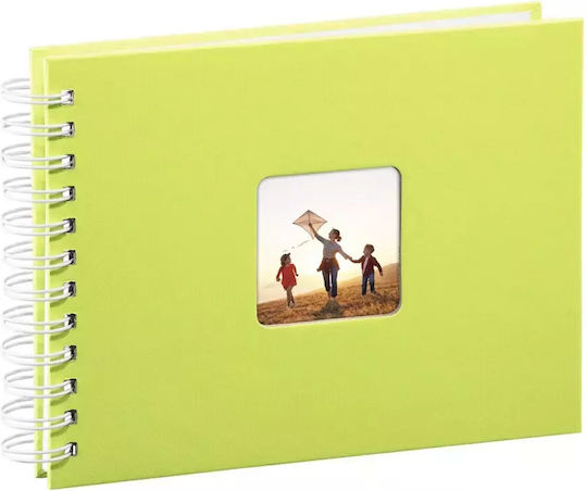 HAMA Fine Art Photo Album for 100 Photographs of 10x15cm Green 24x17cm