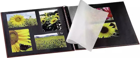 HAMA Photo Album Fine Art Wire-o 50 Pages for 300 Photos Burgundy