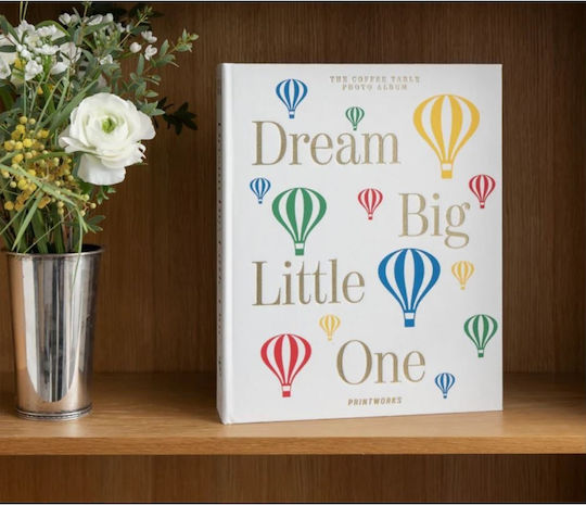 Printworks Παιδικό Άλμπουμ Dream Big Little One για 60 Φωτογραφίες Διαστάσεων 10x15εκ. Μπεζ 21x28εκ.
