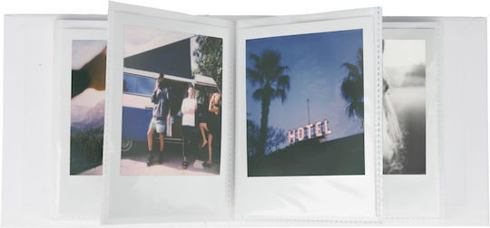 Polaroid Album for 40 Photos Dimensions 11.58x12.6cm White 11.8x12.6cm
