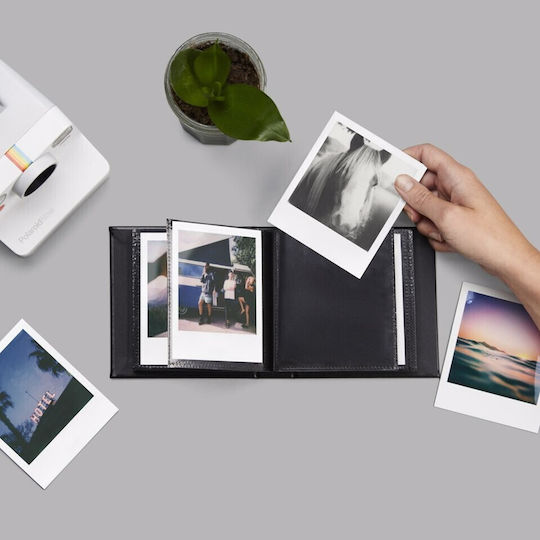 Polaroid Album Loveinstant for 40 Photos Dimensions 10x15cm Black 11.8x12.6cm