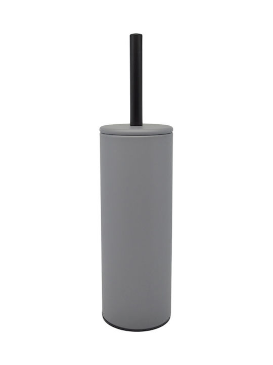 Ankor Inox Σετ Πιγκάλ και Καλαθάκι Μπάνιου Soft Close 5lt Γκρι