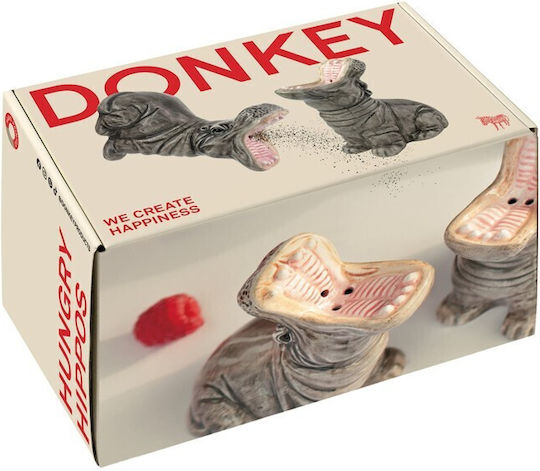 Donkey Σετ Αλατοπίπερο Κεραμικό 2τμχ