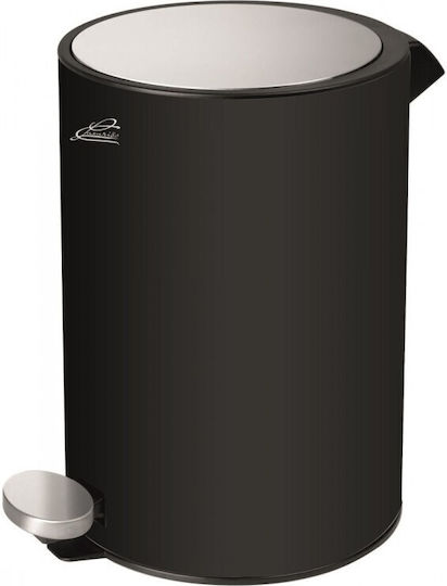 Inter Ceramic Kunststoff Badezimmer Mülleimer 5Es Schwarz