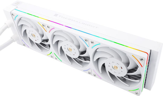 Thermalright Hyper Vision 360 UB ARGB Υδρόψυξη AIO CPU με 3 Ανεμιστήρες 120mm Λευκή