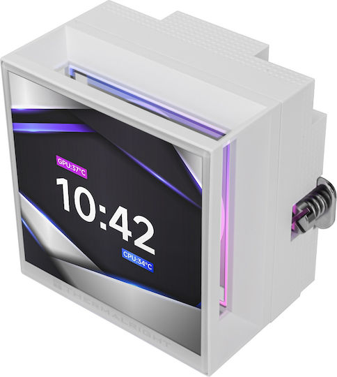 Thermalright Hyper Vision 360 UB ARGB Υδρόψυξη AIO CPU με 3 Ανεμιστήρες 120mm Λευκή