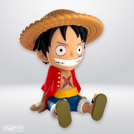 Plastoy One Piece Luffy Kids Multicolour Money Box 16x13x13cm