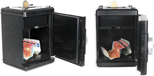 VN Toys Copil Cutiuta de bani Plastic Negru 20x15x15cm