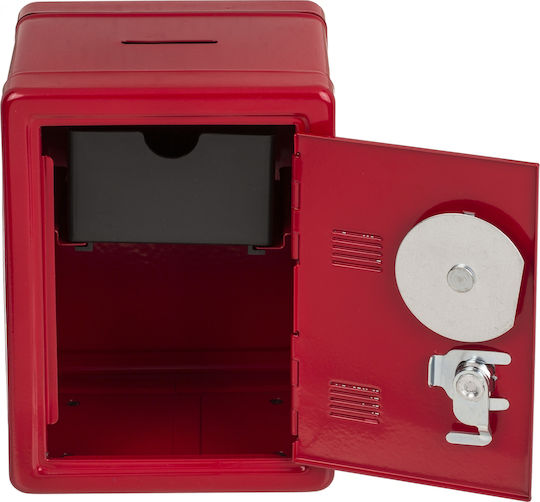 Money Box Metal 16x11.5x10cm (Various Colors)