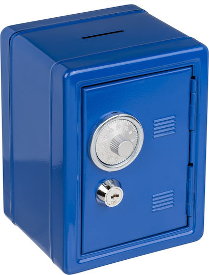 Money Box Metal 16x11.5x10cm (Various Colors)