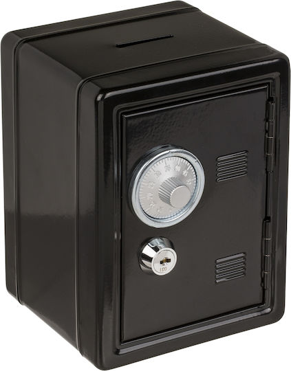 Money Box Metal 16x11.5x10cm (Various Colors)