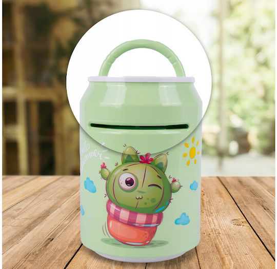 MalPlay Copil Cutiuta de bani Plastic Verde 111630