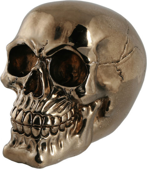 Out of the Blue Skull Cutiuta de bani Ceramic Argintiu