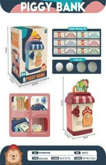 Kinder Spardose Plastik Bunt 8641C
