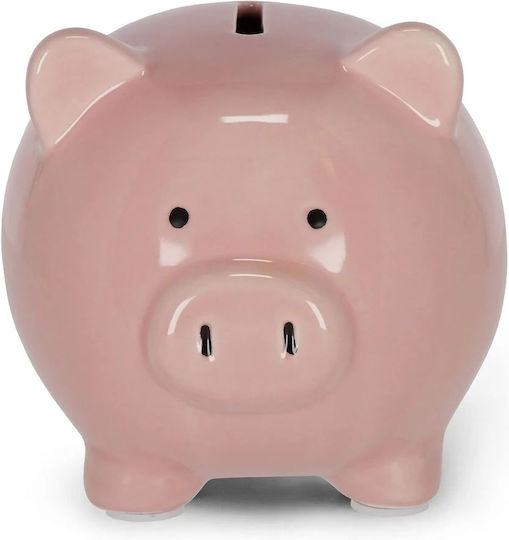 Legami Milano Children's Money Box Ceramic Pink 18.5x12x14cm