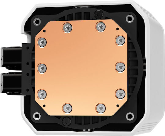 Deepcool Deepcool Mystique 240 White Water Cooling System AIO CPU with 2 120mm Fans and ARGB Lighting