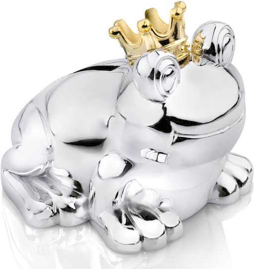 Zilverstad Money Box Metal Silver 12x10.2x8.4cm